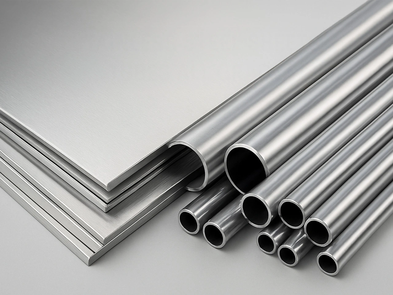 Stainless Steel Sheets, Tubes-All Grades